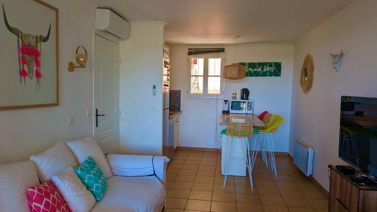 Les Restanques 2150 Vue Mer Grimaud Dış mekan fotoğraf